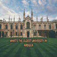 America’s Oldest Seat of Learning